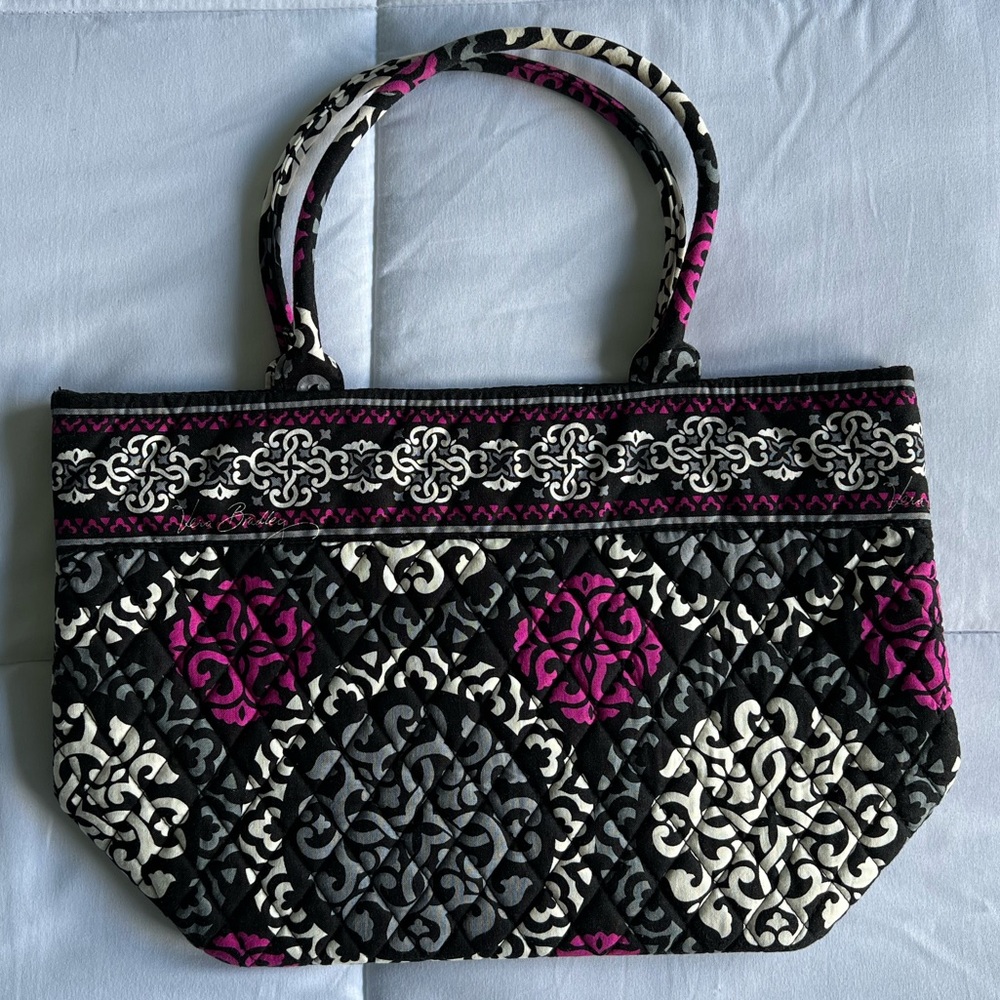 Vera Bradley Small Tote or Large Purse in Canterberry Magenta